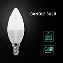 E14 6.5W(600Lm) LED  SMD-CREE Chip Spuldze, IP20, V-TAC, silti balta gaisma 3000K