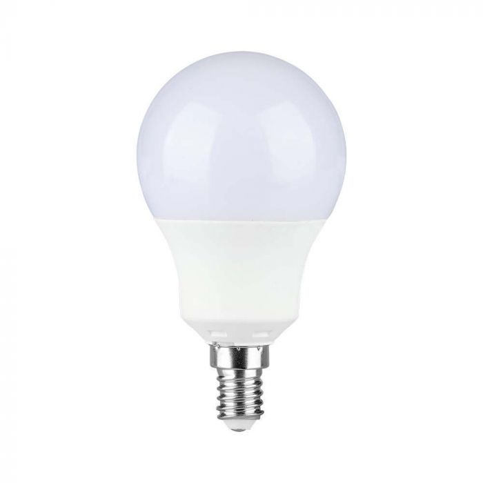 E14 8.5W(806Lm) LED Spuldze, V-TAC SAMSUNG, IP20, silti balta gaisma 3000K