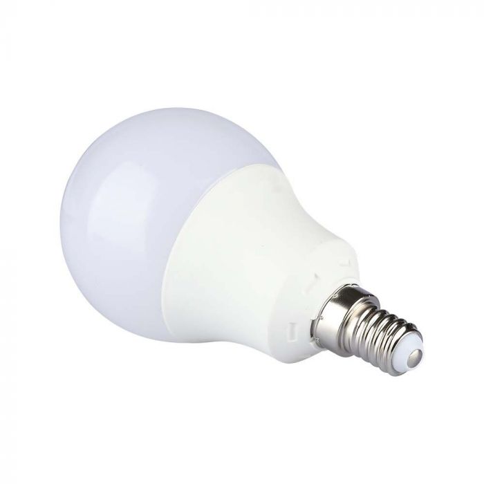 E14 8.5W(806Lm) LED Spuldze, V-TAC SAMSUNG, IP20, silti balta gaisma 3000K