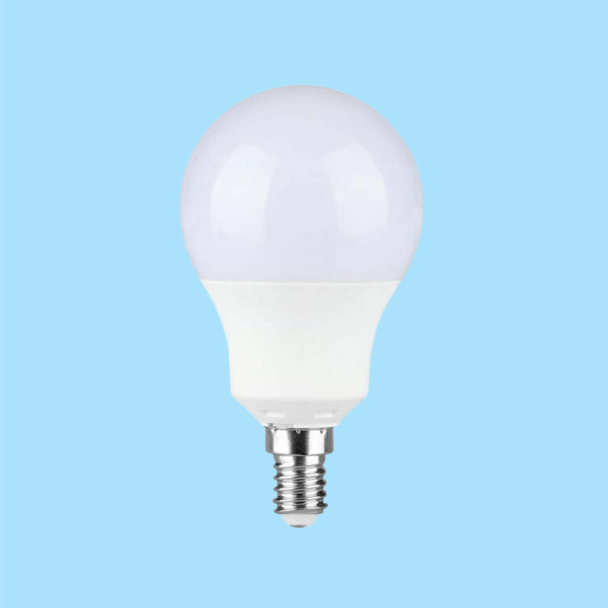 E14 8,5W (806Lm) LED-lampa, V-TAC SAMSUNG, 5 års garanti, IP20, A60, 6500K kallvit