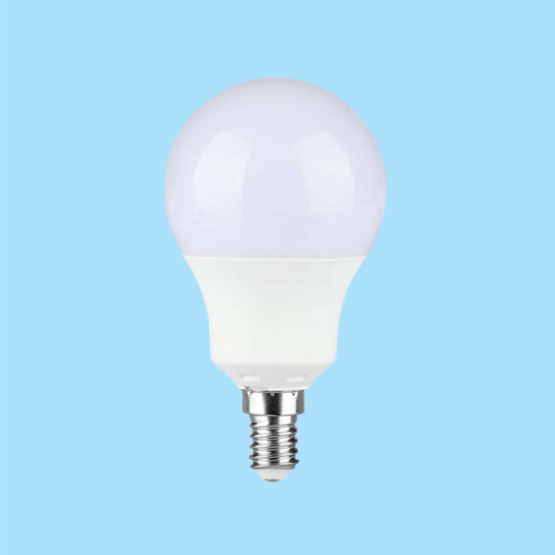 E14 8.5W(806Lm) LED Bulb, V-TAC SAMSUNG, 5 Years Warranty, IP20, A60, 6500K Cool White