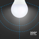 E14 8.5W(806Lm) LED Bulb, V-TAC SAMSUNG, 5 Years Warranty, IP20, A60, 6500K Cool White