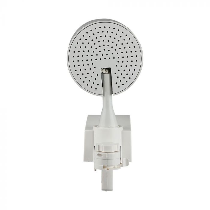 35W(3000Lm) LED armatur för strömskenor, V-TAC SAMSUNG, IP20, 5 års garanti, vit, varmvitt ljus 3000K