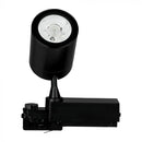 35W(3000Lm) COB LED armatur för strömskenor, V-TAC, IP20, 2 års garanti, svart, varmvitt ljus 3000K