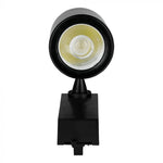 35W(3000Lm) COB LED Sliežu gaismeklis, V-TAC, IP20, garantija 2 gadi, melns,  auksti balta gaisma 6000K