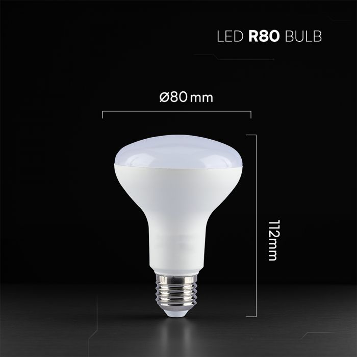 E27 11W(1055Lm) LED Spuldze, V-TAC, IP20, neitrāli balta gaisma 4000K