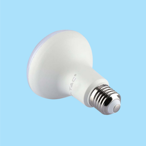 E27 8.5W(806Lm) LED Bulb, V-TAC SAMSUNG, IP20, R63, warranty 5 years, cold white light 6500K