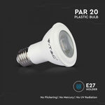 E27 5,8W (425Lm) LED-lampa, V-TAC SAMSUNG, IP20, 5 års garanti, varmvitt ljus 3000K
