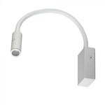 3W(180Lm) LED sienas gaismeklis, IP20, V-TAC, balts, silti balta gaisma 3000K