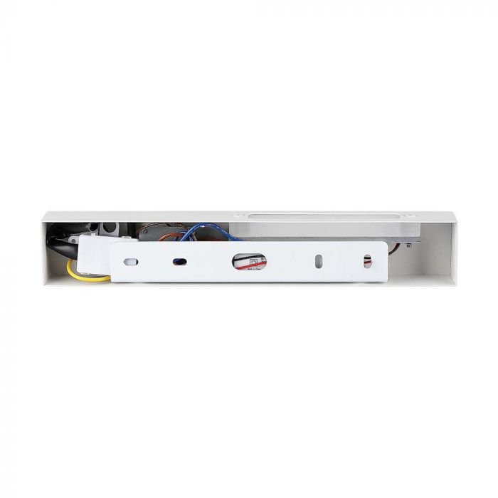 3W+6W(680Lm) LED-hotellarmatur, IP20, V-TAC, vit, varmvit 3000K