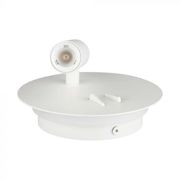 3W+6W(680Lm) LED hotel light, IP20, V-TAC, white, warm white light 3000K