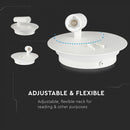 3W+6W(680Lm) LED viesnīcu gaismeklis, IP20, V-TAC, balts, silti balta gaisma 3000K