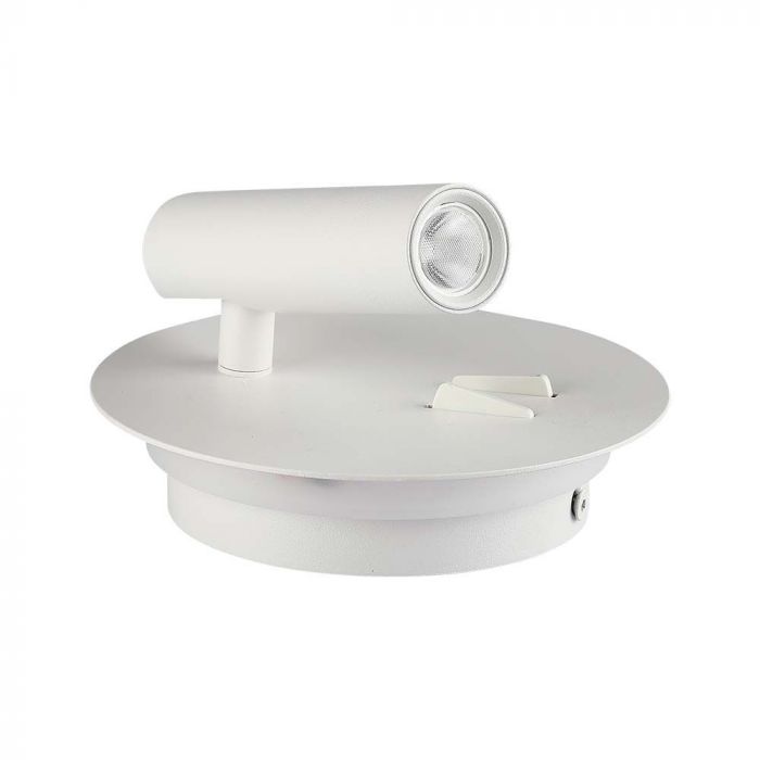 3W+6W(680Lm) LED viesnīcu gaismeklis, IP20, V-TAC, balts, silti balta gaisma 3000K