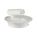 3W+6W(680Lm) LED viesnīcu gaismeklis, IP20, V-TAC, balts, silti balta gaisma 3000K