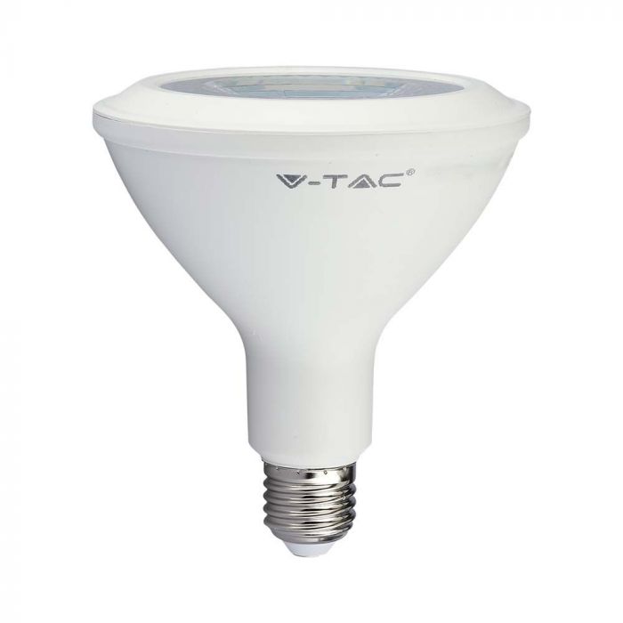 E27 12.8W(930Lm) LED Spuldze, V-TAC SAMSUNG, PAR38, IP20, garantija 5 gadi, silti balta gaisma 3000K