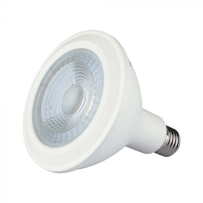 E27 12.8W(930Lm) LED Spuldze, V-TAC SAMSUNG, PAR38, IP20, garantija 5 gadi, silti balta gaisma 3000K