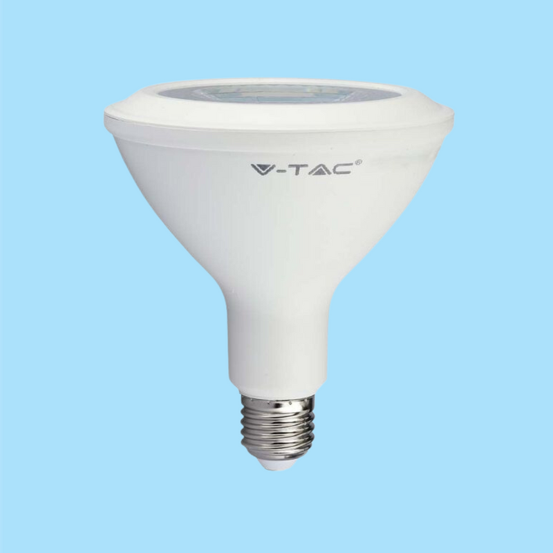 E27 12.8W(930Lm) LED-pirn, V-TAC SAMSUNG, PAR38, IP20, 5 aastat garantiid, 6500K jaheda valge valgus