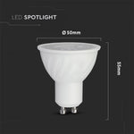 GU10 6W(445Lm) LED Spuldze, V-TAC SAMSUNG, IP20, neitrāli balta gaisma 4000K