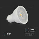 GU10 6W (445Lm) LED-lambid. IP20, V-TAC SAMSUNG, 5 aastat garantiid, soe valge valgus 3000K