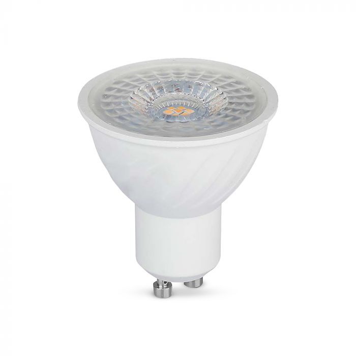 GU10 6W(445Lm) LED-lambi, V-TAC, IP20, dimmerdatav, soe valge valgus 3000K
