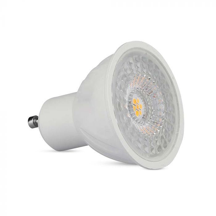 GU10 6W(445Lm) LED Spuldze, V-TAC, IP20, neitrāli balta gaisma 4000K