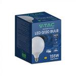 22W(2600Lm) LED spuldze, E27, G120, SMD CREE, IP20, 200°, 6 gadu garantija, neitrāli balta gaisma 4000K