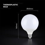 22W(2600Lm) LED spuldze, E27, G120, SMD CREE, IP20, 200°, 6 gadu garantija, neitrāli balta gaisma 4000K