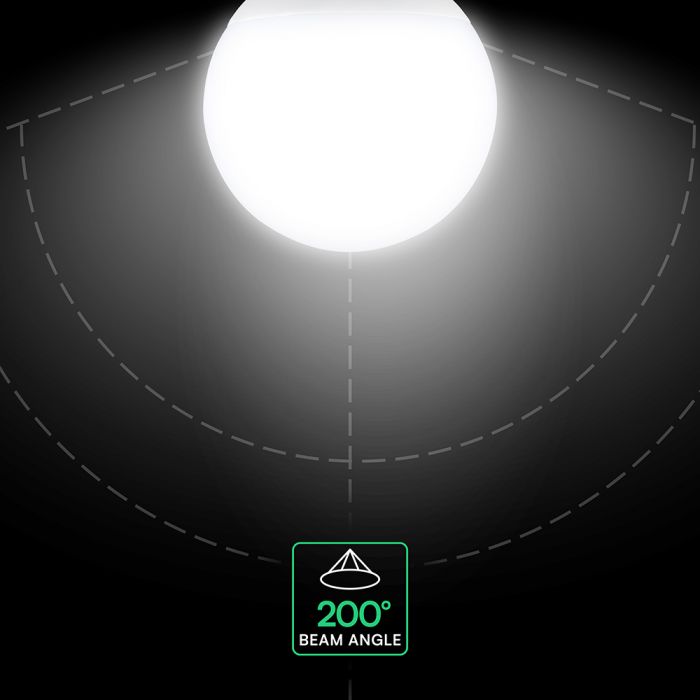22W(2600Lm) LED spuldze, E27, G120, SMD CREE, IP20, 200°, 6 gadu garantija, neitrāli balta gaisma 4000K