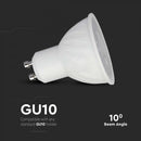 GU10 6W (445Lm) LED-lampa, V-TAC SAMSUNG, 5 års garanti, IP20, neutralvit 4000K