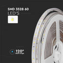 Price for 5m_5W/m(420Lm/m) LED Tape, 12V, IP65 waterproof, cold white light 6500K