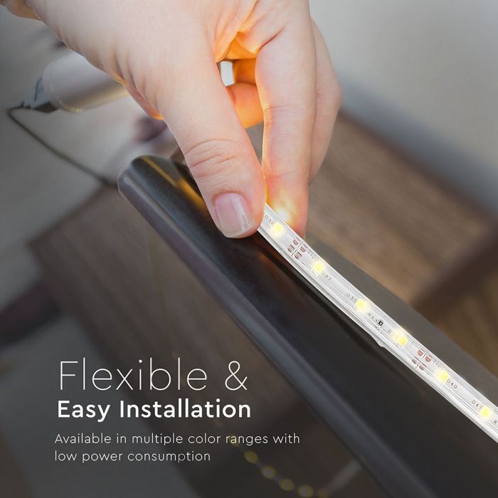 Price for 5m_5W/m(420Lm/m) LED Tape, 12V, IP65 waterproof, cold white light 6500K