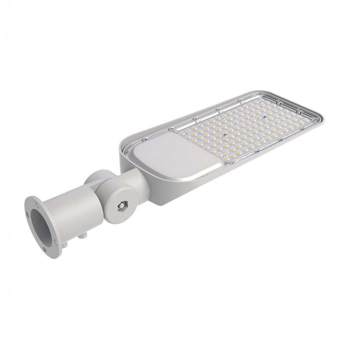 50W(5740Lm) LED ielu laterna, V-TAC SAMSUNG, IP65, pelēka, garantija 5 gadi, neitrāli balta gaisma 4000K
