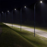 100W(11480Lm) LED ielu laterna, V-TAC SAMSUNG, IP65, pelēka, neitrāli balta gaisma 4000K