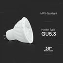 GU5.3 6W (455Lm) V-TAC SAMSUNG glödlampa, IP20, MR16, 38'D, kallvit 6500K