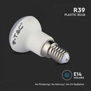 E14 2.9W(250Lm) LED-lambi, V-TAC SAMSUNG, R39, IP20, jaheda valge 6500K