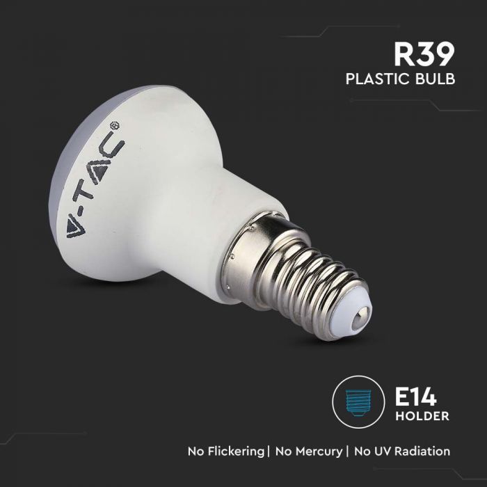 E14 2.9W(250Lm) LED Bulb, V-TAC SAMSUNG, R39, IP20, cold white light 6500K