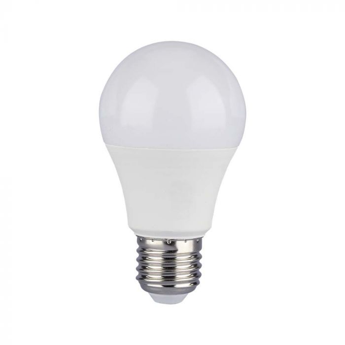 E27 8.5W(806Lm) LED Spuldze A60, V-TAC SAMSUNG, IP20, A58, garantija 5 gadi, neitrāli balta gaisma 4000K