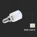 E14 2W(180Lm) LED-lambi, V-TAC, ST26, IP20, soe valge valgus 3000K