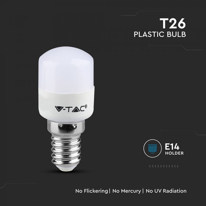 E14 2W(180Lm) LED-lambi, V-TAC, ST26, IP20, soe valge valgus 3000K