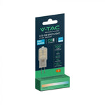 G4 1,1W (100Lm) 12V LED-lampa, V-TAC SAMSUNG, IP20, kallvit 6500K