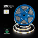 Cena par 1m_18W/m(1950Lm/m) 0.75A/m LED Lente, V-TAC, 10 m,  ūdensnedroša IP20, 24V, auksti balta gaisma 6500K