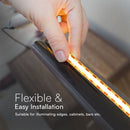 Цена за 1м10Вт/м 1000 Лм/м 24В 0,42А 421 светодиодная COB лента, IP20, нейтральный белый свет 4000К