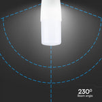 E14 7.5W(660Lm) LED Spuldze, V-TAC SAMSUNG, IP20, neitrāli balta gaisma 4000K