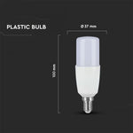 E14 7.5W(660Lm) LED Spuldze, V-TAC SAMSUNG, IP20, neitrāli balta gaisma 4000K
