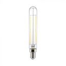 E14 4W(400Lm) LED лампа Filament T20, IP20, V-TAC, стекло, теплый белый свет 3000K