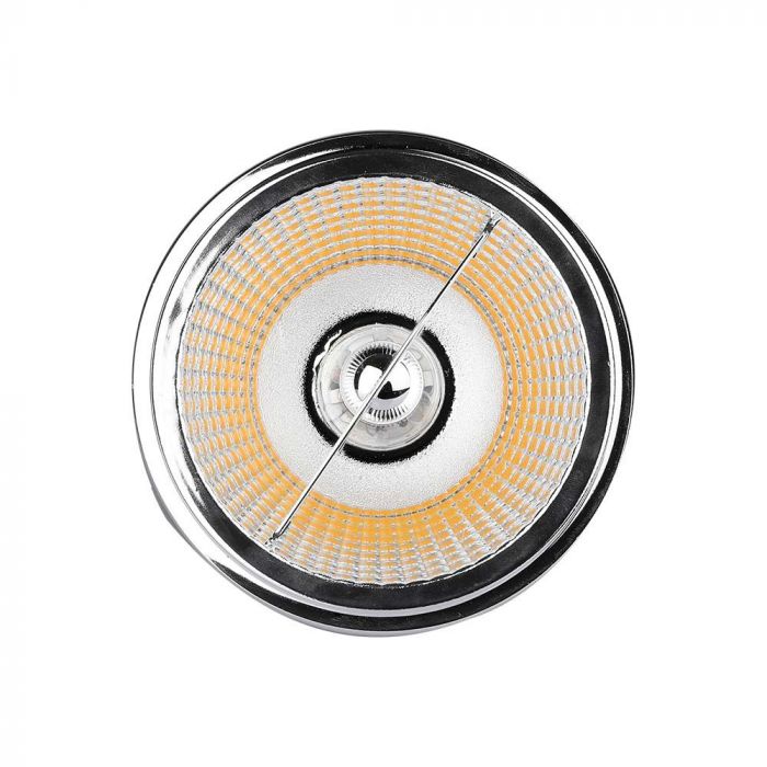 AR111 20W(1700Lm) LED COB лампа, отражатель, V-TAC, IP20, 40'D/20'D, нейтральный белый свет 4000K