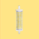R7S 16W(2000Lm) LED Spuldze, V-TAC, IP20, keramika, silti balta gaisma 3000K