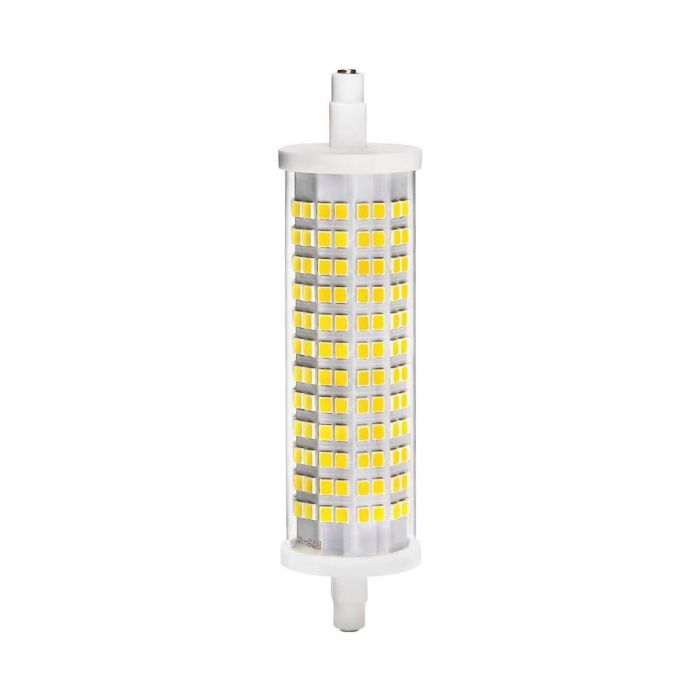 R7S 16W(2000Lm) LED Spuldze, V-TAC, IP20, keramika, silti balta gaisma 3000K