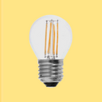E27 6W(600Lm) LED-tråd, G45, IP20, V-TAC, varmvitt ljus 3000K