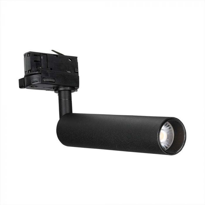 15W(1500Lm) LED Track Light, V-TAC SAMSUNG, IP20, warranty 5 years, black, cold white light 5000K
